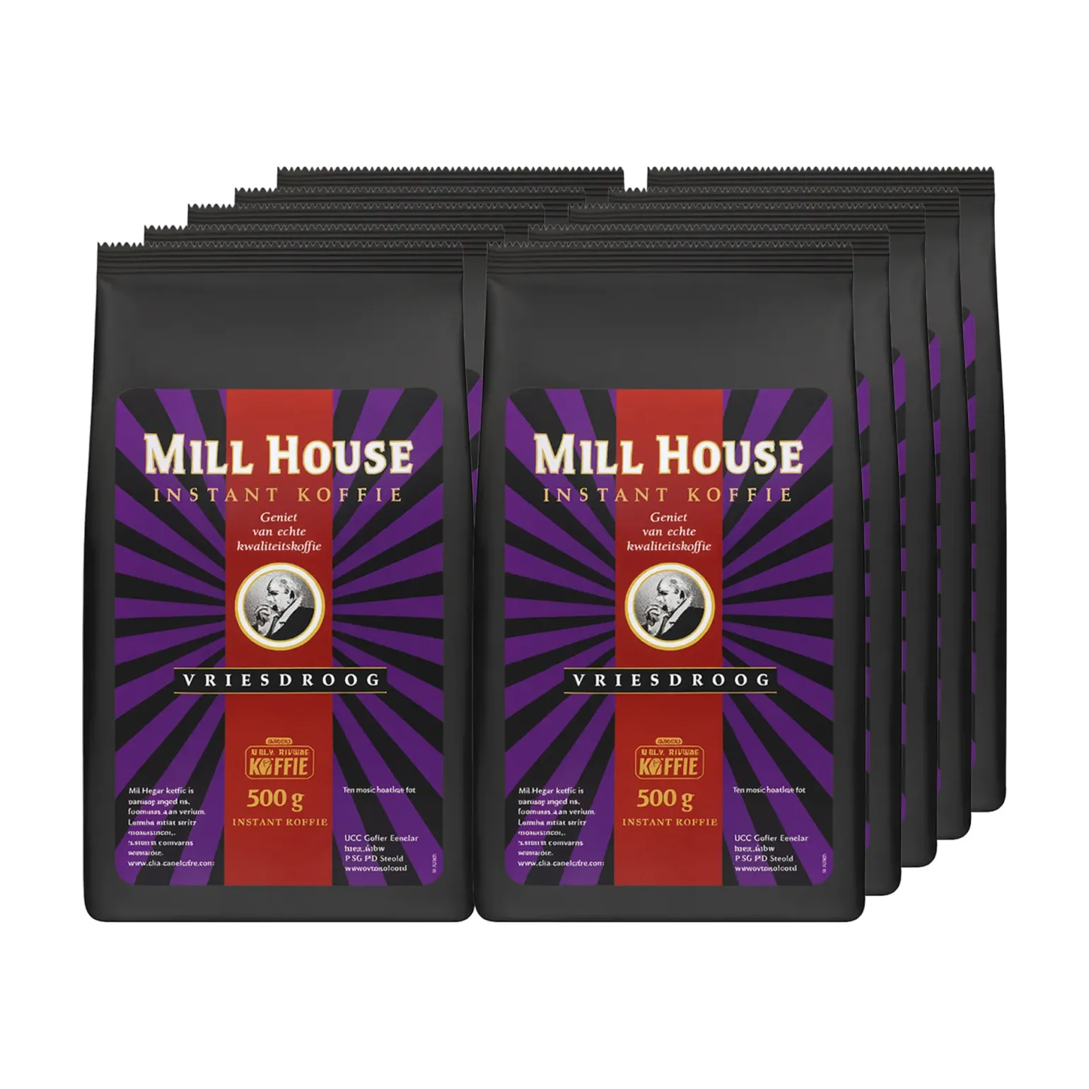 Mill House Arabica Vriesdroog (10x 500gr)