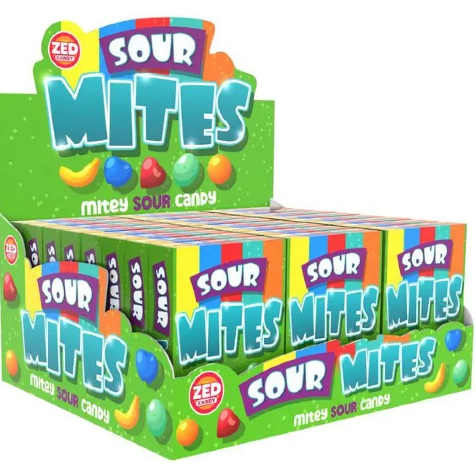 Mites sour pocket box (24 stuks)