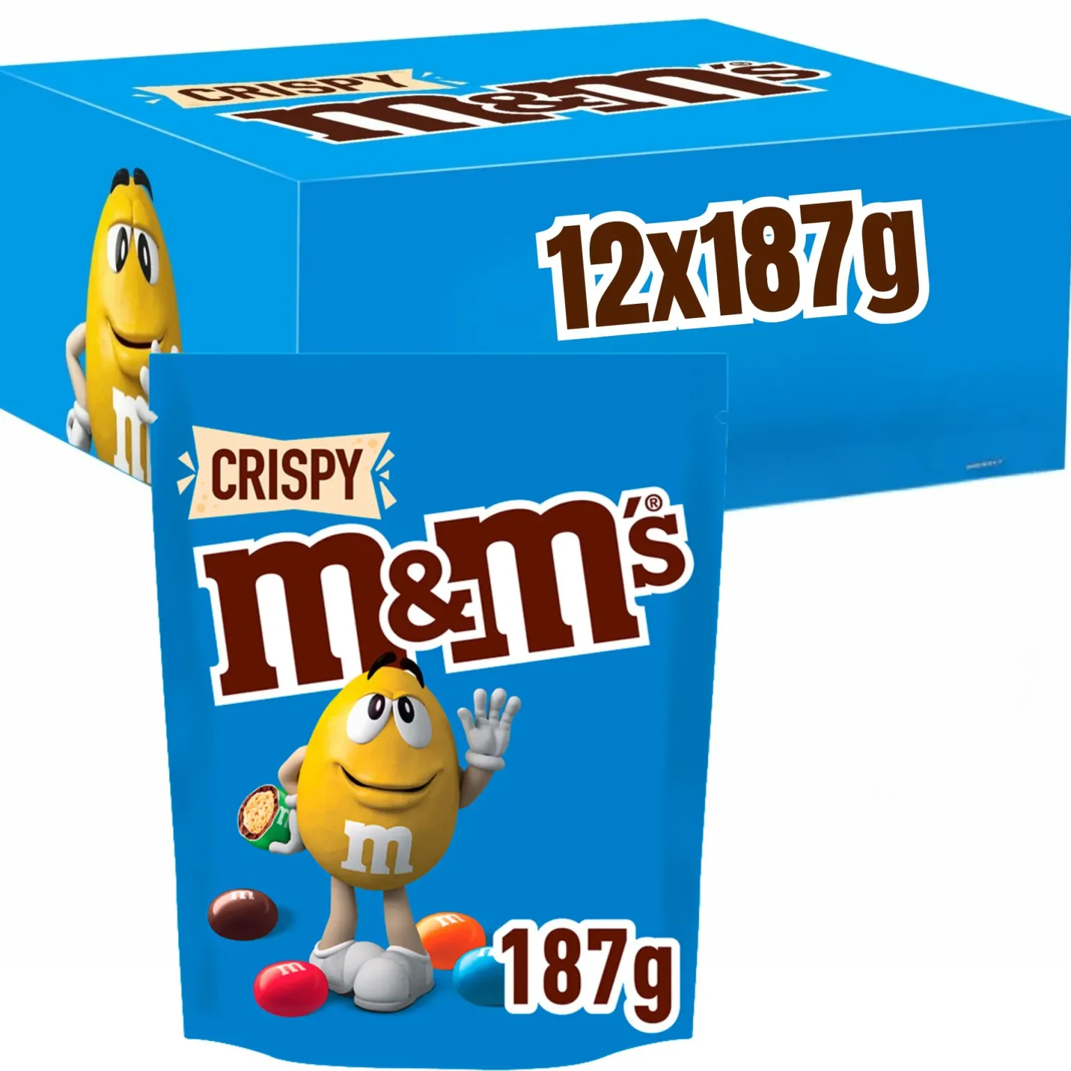 M&M’s Crispy Zak (12x 187gr)