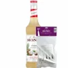 Monin Siroop Cocos (70 cl) + Monin Siroop Pompje (10Ml)