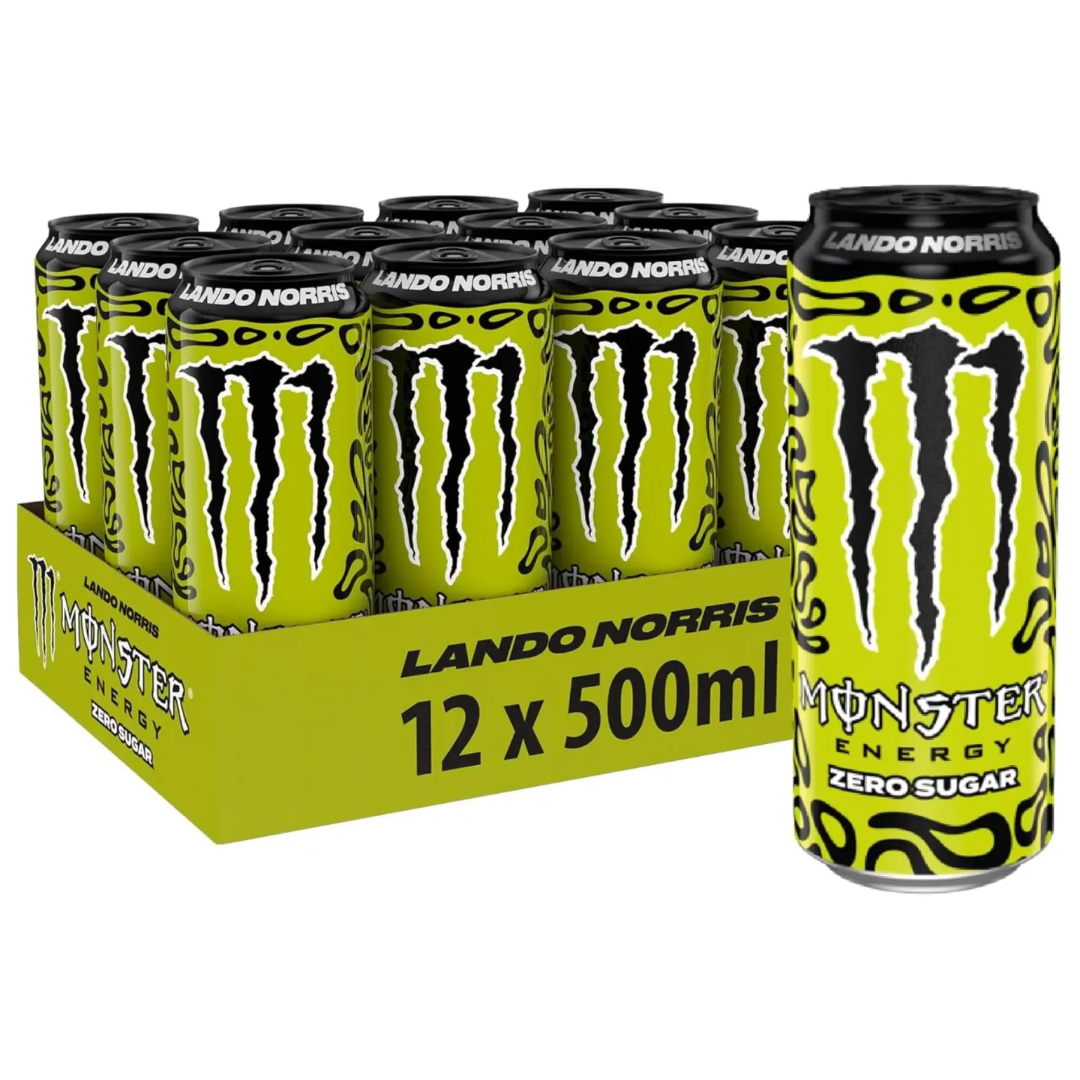 Monster Energy Lando Norris Zero Sugar blik (12x 500ml)