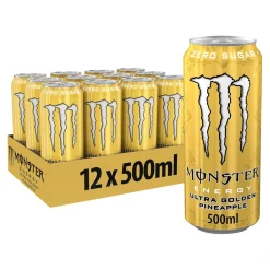 Monster Energy Ultra Gold Blik (12x 500 ml)