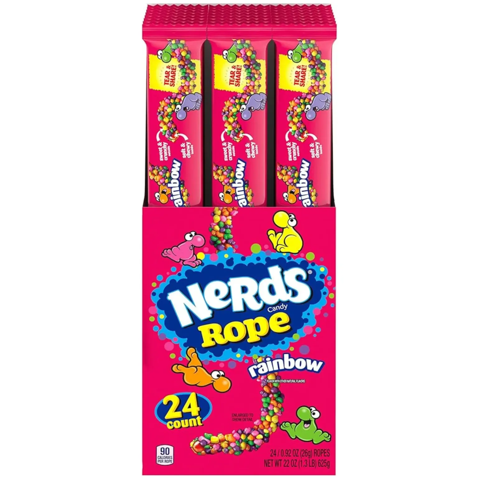 Nerds Rope Fruits (24×26 gram)