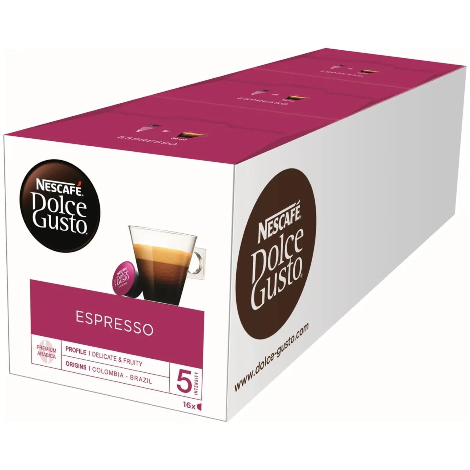 Nescafe Dolce Gusto Espresso (3x 16 cups)