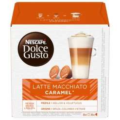 Nescafe Dolce Gusto Latte Macchiato Caramel (3x 16 cups)