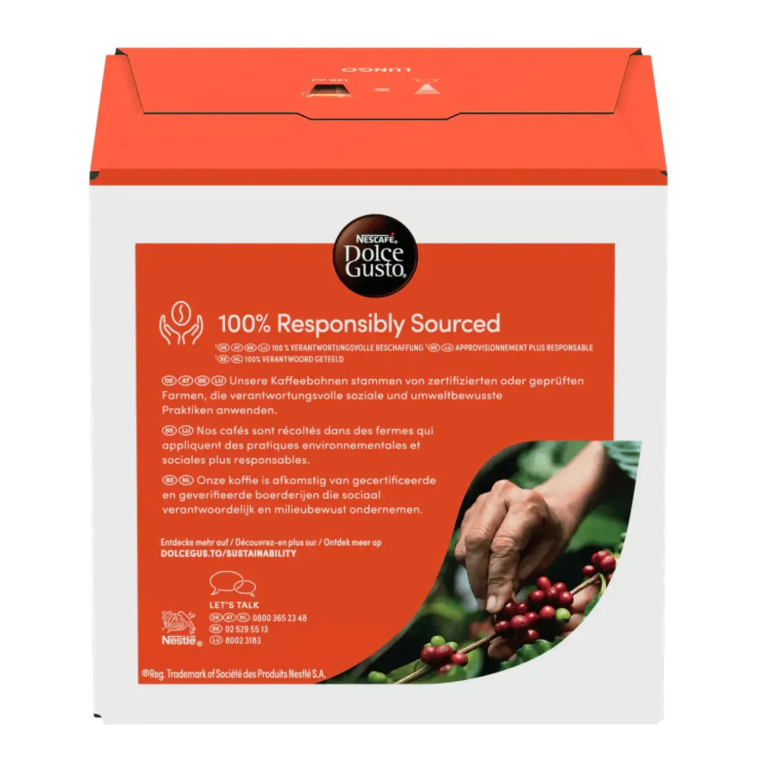 Nescafe Dolce Gusto Lungo (3x 16 cups)