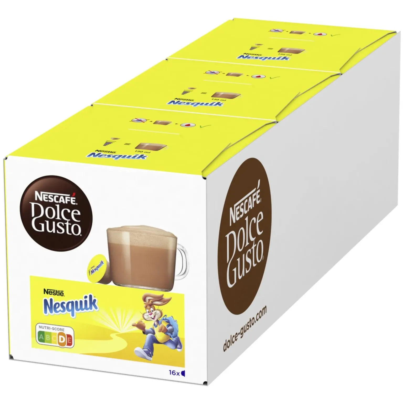 Nescafe Dolce Gusto Nesquik (3x 16 cups)