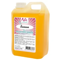 Nic Milkshakesiroop Banaan (2 liter)