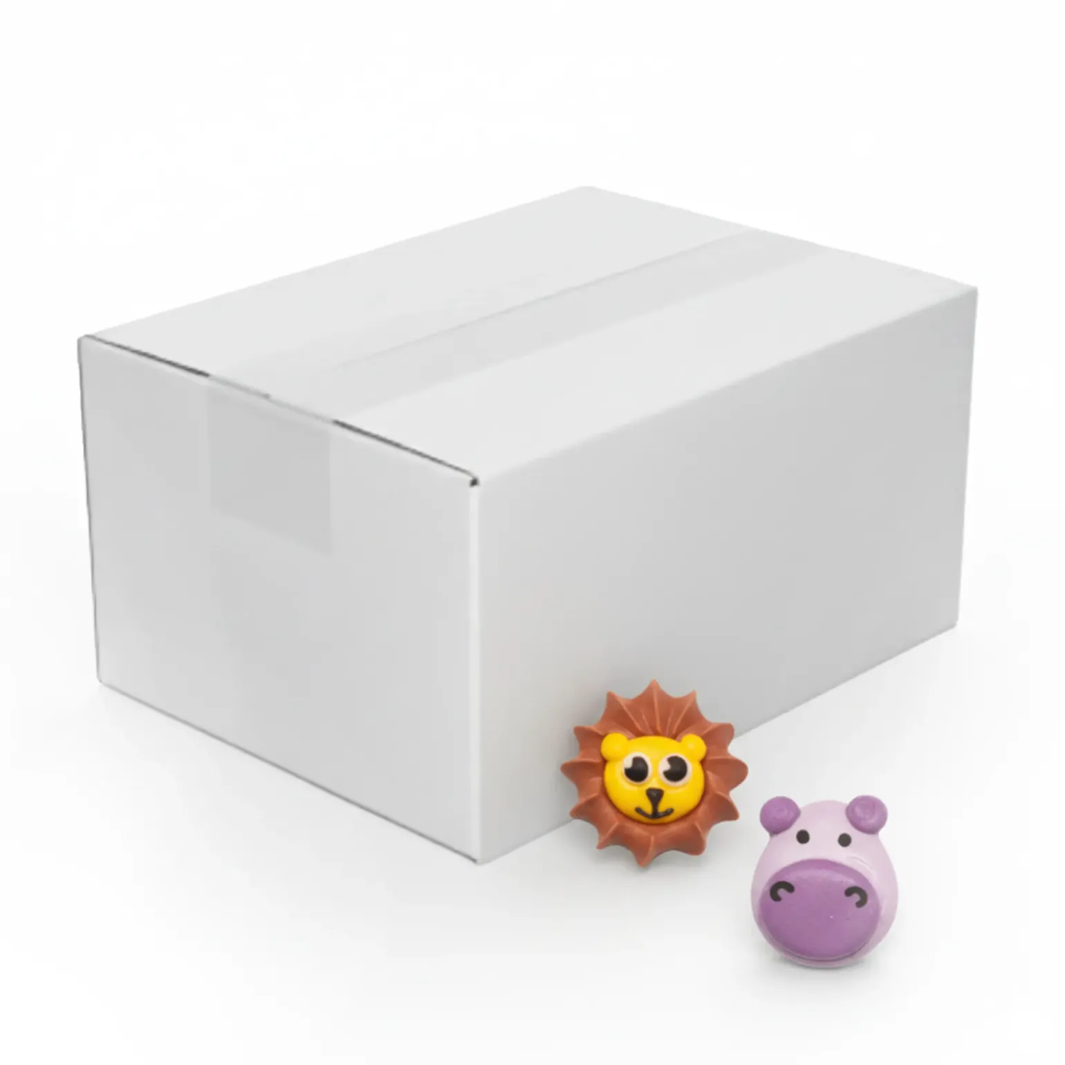 Nic Party Animals Nijlpaard Leeuw Suiker Elementen (56 stuks)