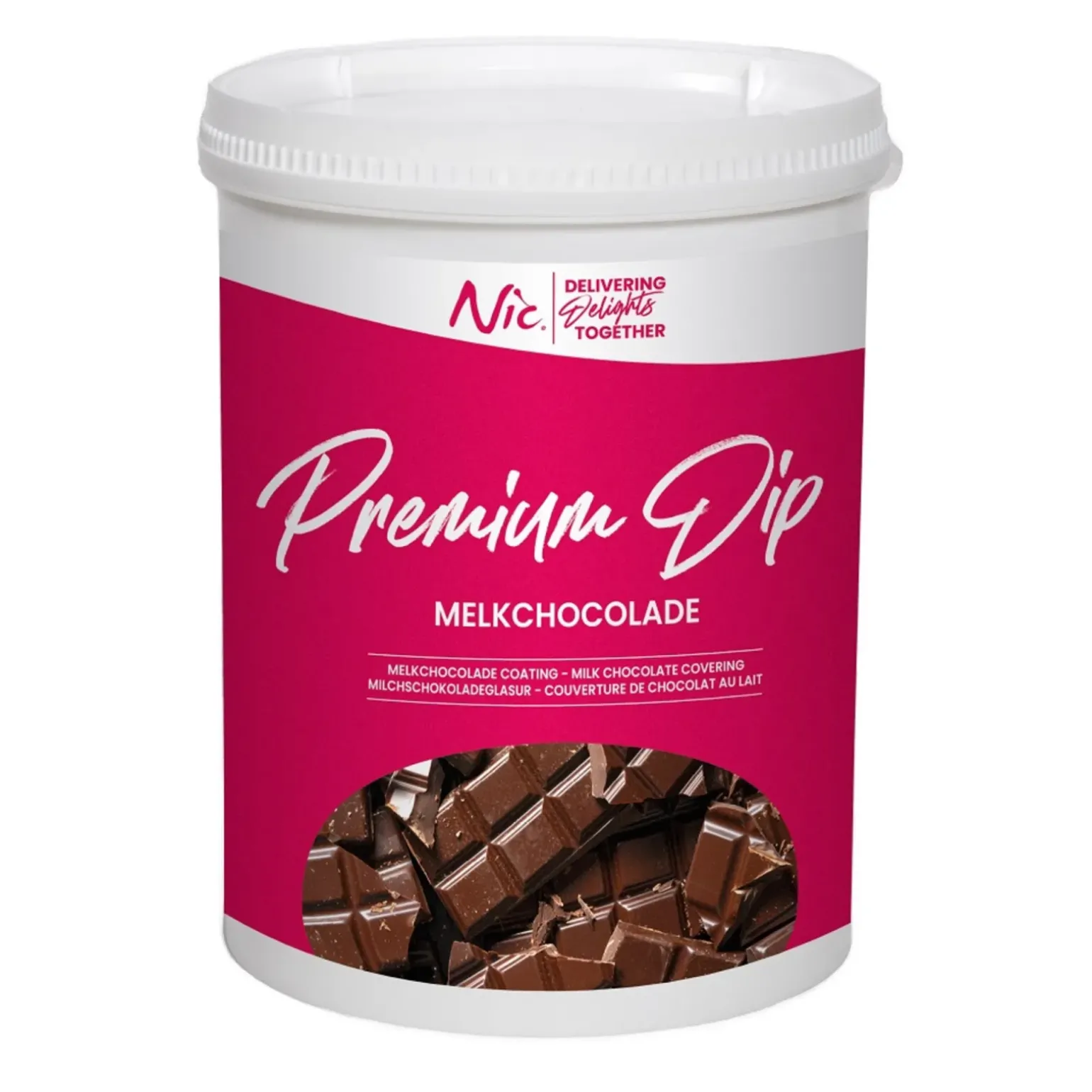 Nic Premium Dip Melkchocolade (1,2kg)