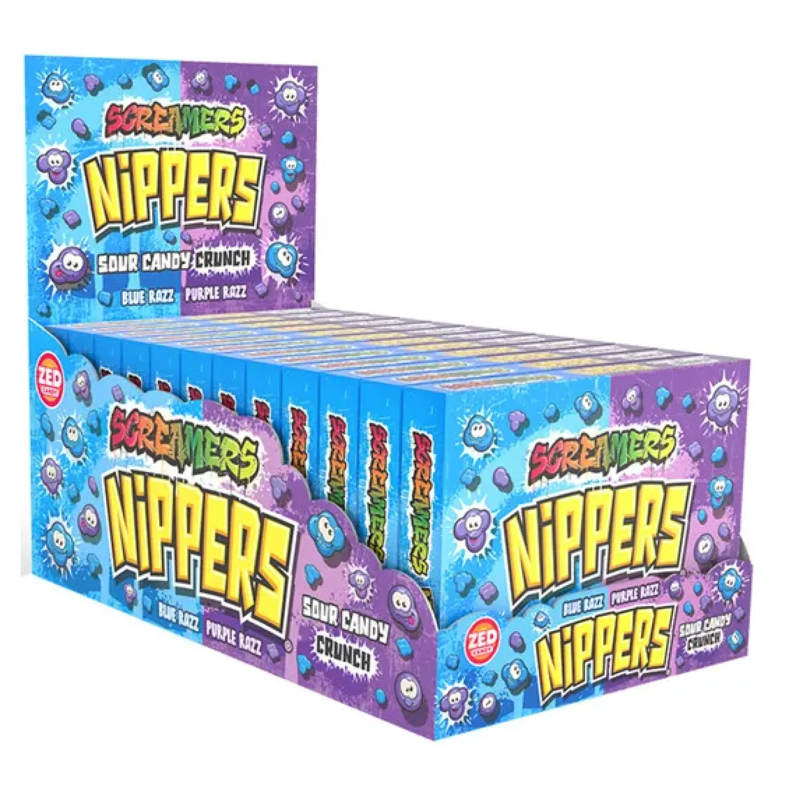 Nippers blue & purple pocket (16 stuks)