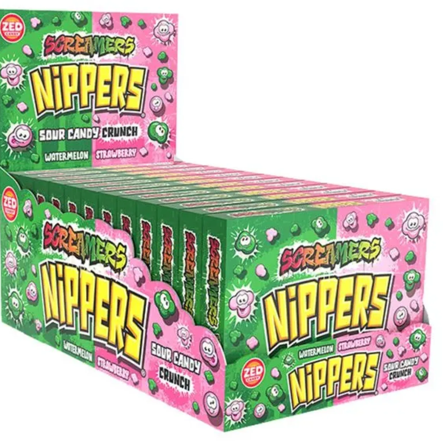Nippers watermelon & strawberry pocket (16 stuks)