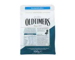 Oldtimers Zoute Puntjes Suikervrij Zakje (12x100gr)