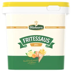 Oliehoorn Fritessaus 25% (2,5 liter)