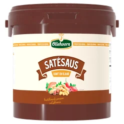 Oliehoorn Satésaus Kant & Klaar (2,5kg)