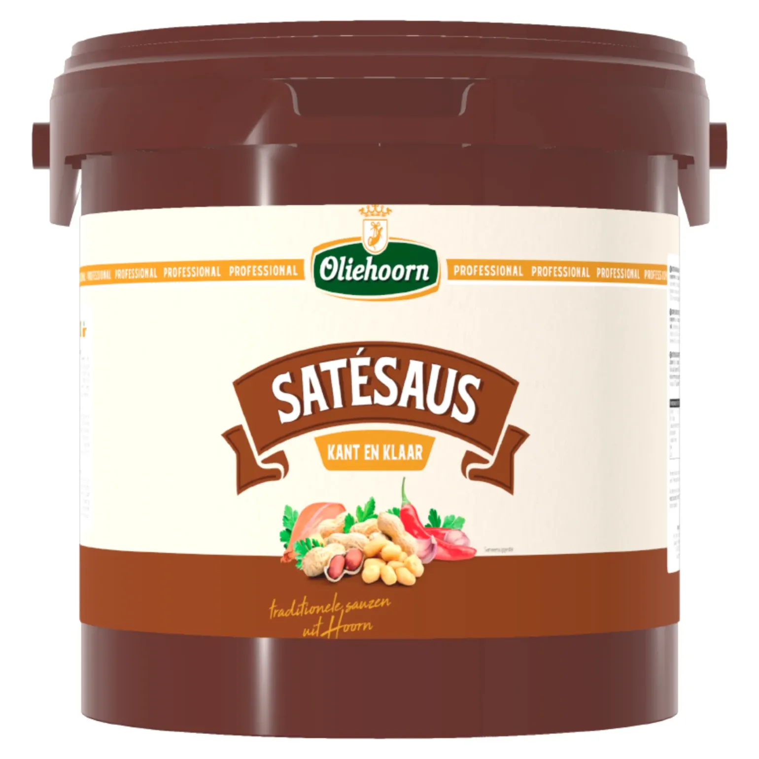 Oliehoorn Satésaus Kant & Klaar (2,5kg)