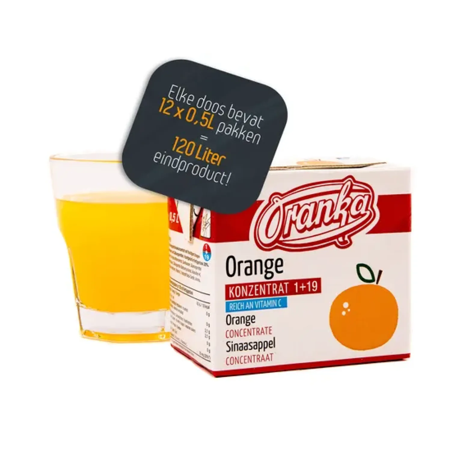 Oranka sinaasappel (12x 50cl)