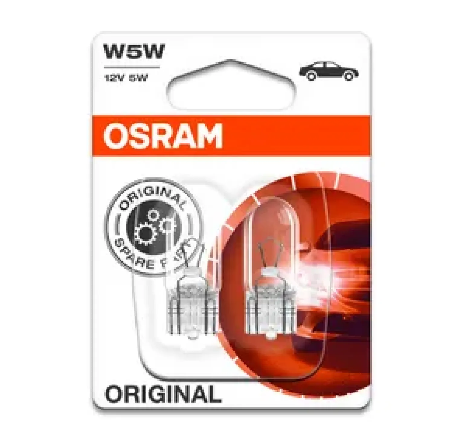 Osram W5W – 5w – W2.1×9.5D – BL –