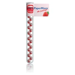 PaperMints CoolCaps Tubes Strawberry (32 stuks)