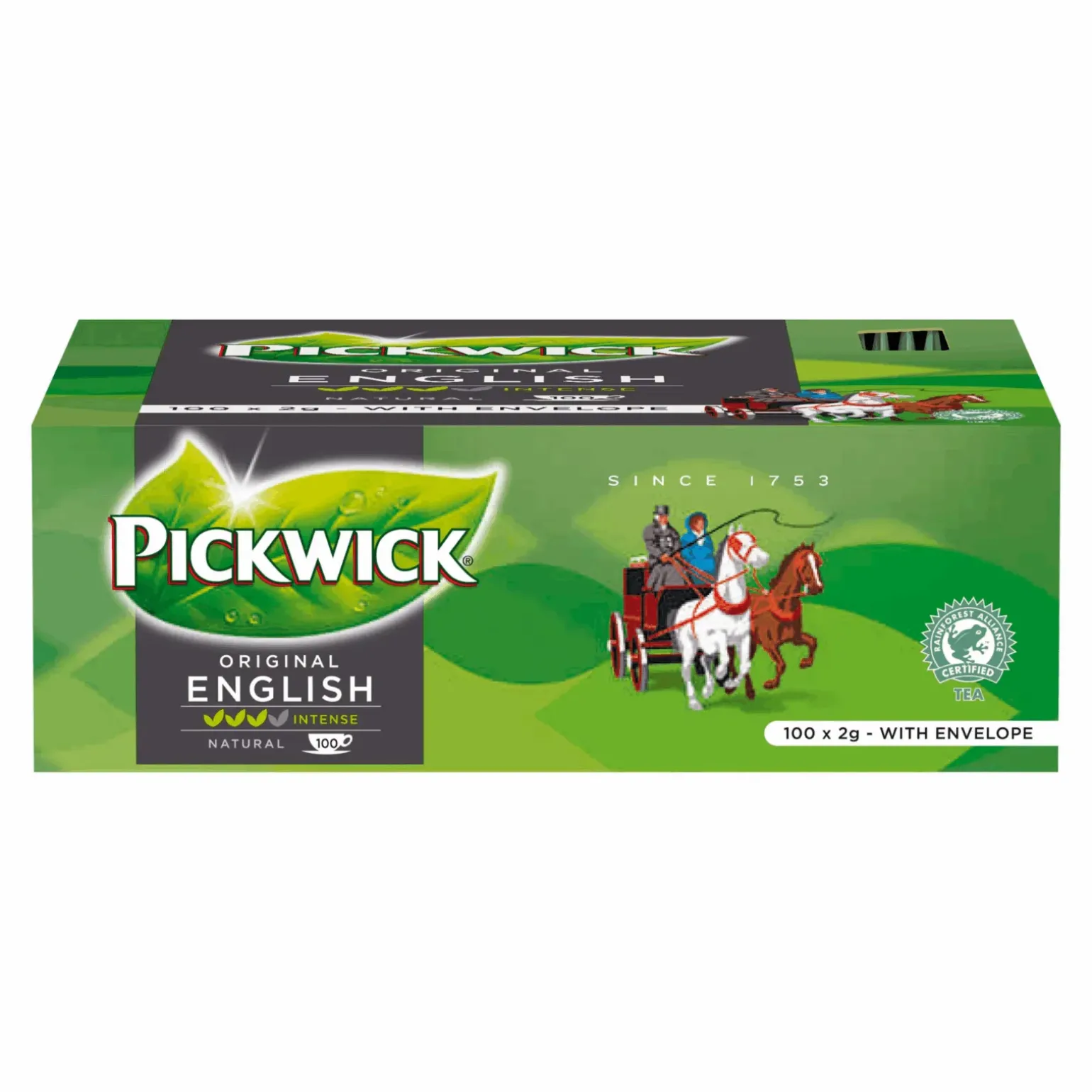 Pickwick English Tea Met Envelop (100x2gr)