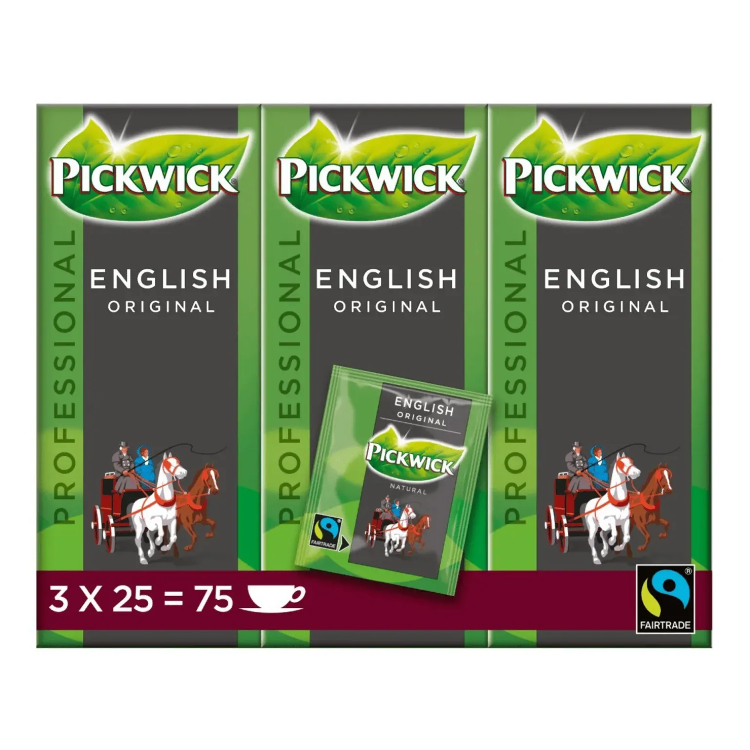 Pickwick Professional Engels Fairtrade (75x2gr)
