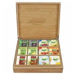 Pickwick Professional Theekist Bamboe 12-vaks