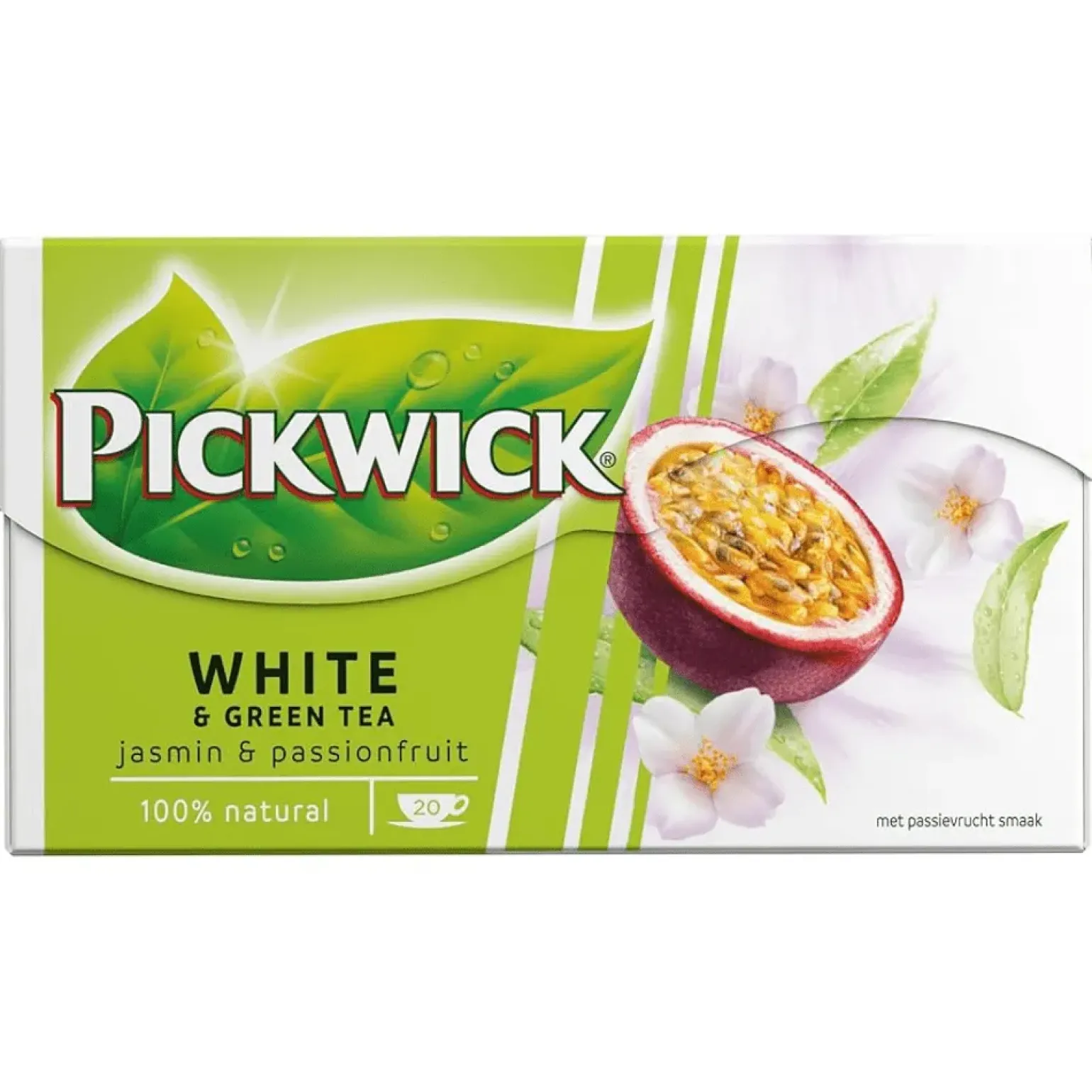 Pickwick White& Green Tea Jasmine Passionfruit (75x 1,5g)