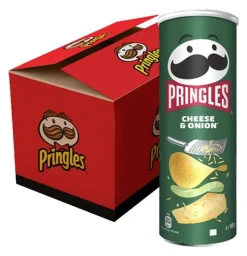 Pringles Cheese & Onion (6x 165gr)