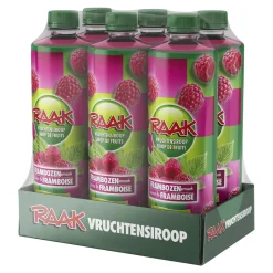 Raak Vruchtensiroop Framboos (6x 750ml)