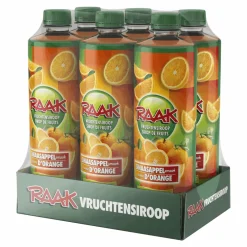 Raak Vruchtensiroop Sinaasappel (6x 750ml)