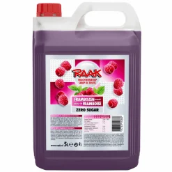 Raak Vruchtensiroop Zero Sugar Framboos (5 liter)