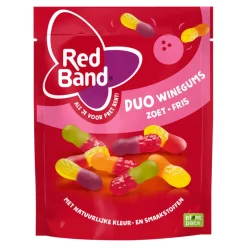 Red Band Duo Winegum Zoet Fris zak (10x 215g)