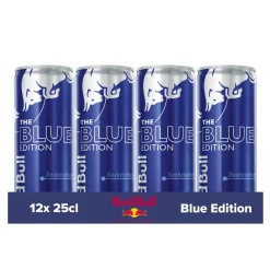 Red Bull Blue Edition Energy Blik (12x 25cl)