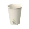 Reusable Plastic Koffiebeker Blanco Beige 180cc (20 stuks)