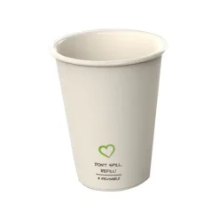 Reusable Plastic Koffiebeker Blanco Beige (400x180cc)