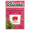 Ricola Cranberry Suikervrij (20x 50gr)