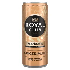 Royal Club Mocktails Ginger Mule 0% blik (12x 25cl)