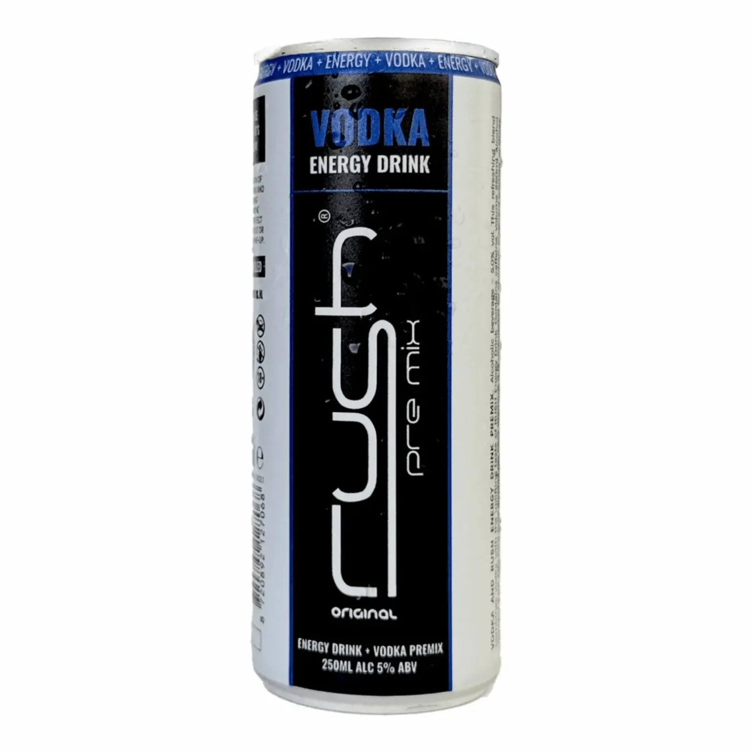 Rush Vodka Energy Drink blik (12x 250ml)