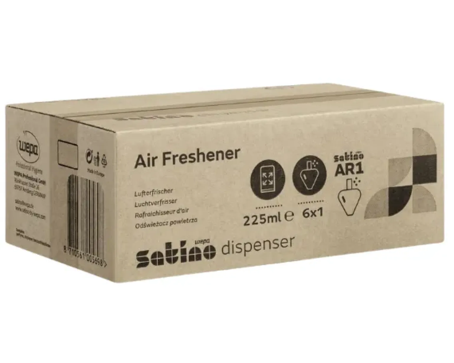 Satino AR1 Luchtverfrisser Blue Atlantic (6x 225ml)