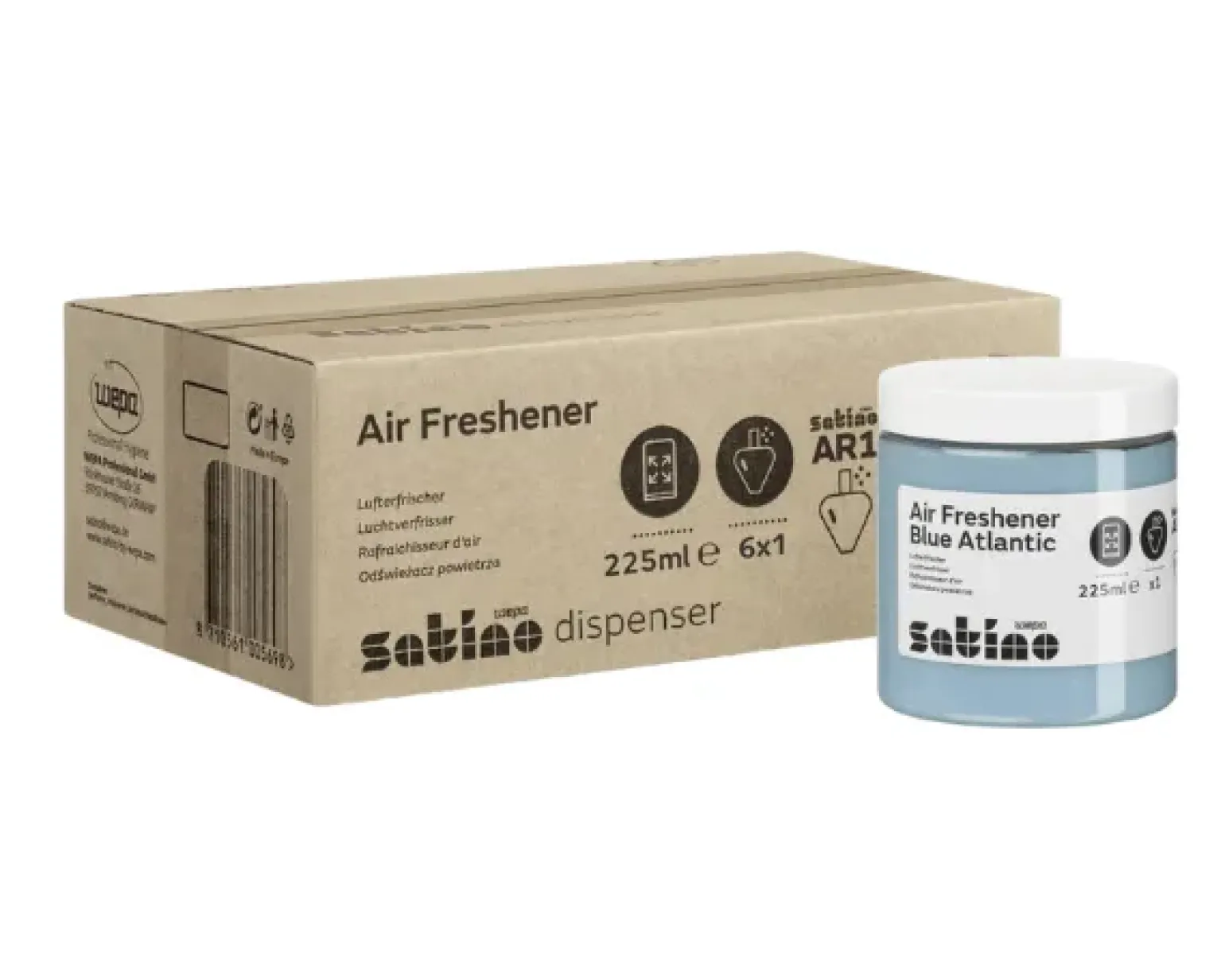 Satino AR1 Luchtverfrisser Blue Atlantic (6x 225ml)