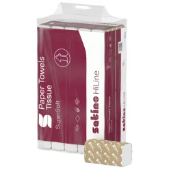 Satino HiLine 2-laags papieren handdoekjes 24 x 23 cm (4000 stuks)