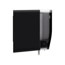 Satino Toiletroldispenser Horizontaal Zwart