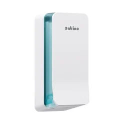 Satino Toiletroldispenser Dubble Rol voor 2 Systeemrollen wit