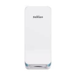 Satino Toiletroldispenser Dubble Rol voor 2 Systeemrollen wit