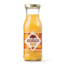 Schulp Ambachtelijk Sinaasappelsap Glazen Flesje (15x 20cl)