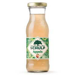 Schulp Ambachtelijke Appelsap Flesje (15x 20cl)