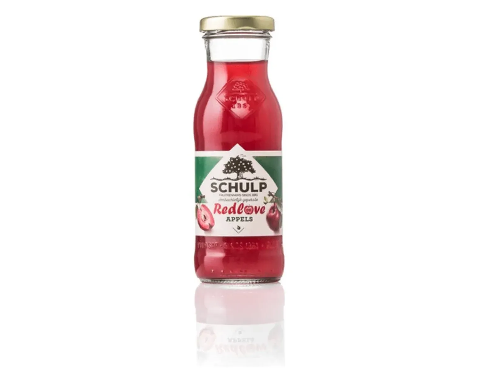 Schulp Red Love Appelsap Ambachtelijk Flesje (15x 20cl)