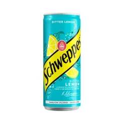 Schweppes Bitter Lemon Blik (24x 33cl)