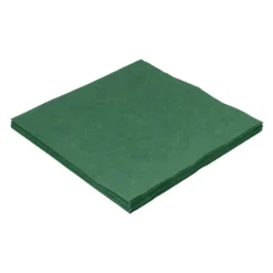 Servet Groen 2-laags 33x 33cm (100 stuks)