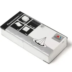Servet hoog wit 2 laags cellulose 40 cm 1/4 vouw fasana (250 stuks)